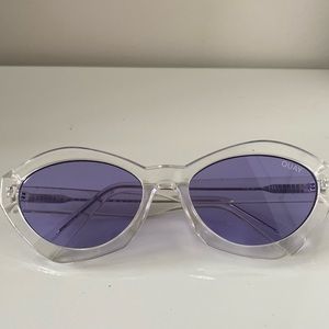 Quay Australia x Kylie authentic sunglasses + case. Like new, never been worn